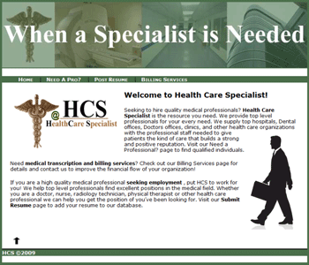 Health Care Specialist